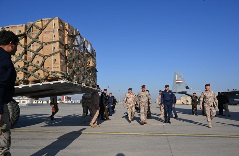  Iraq sends nearly 500 tons of humanitarian aid to Gaza
