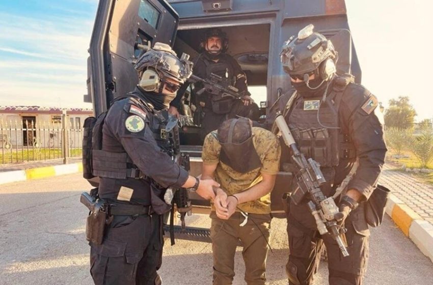  Iraqi security arrests 3 ISIS terrorists in western Iraq