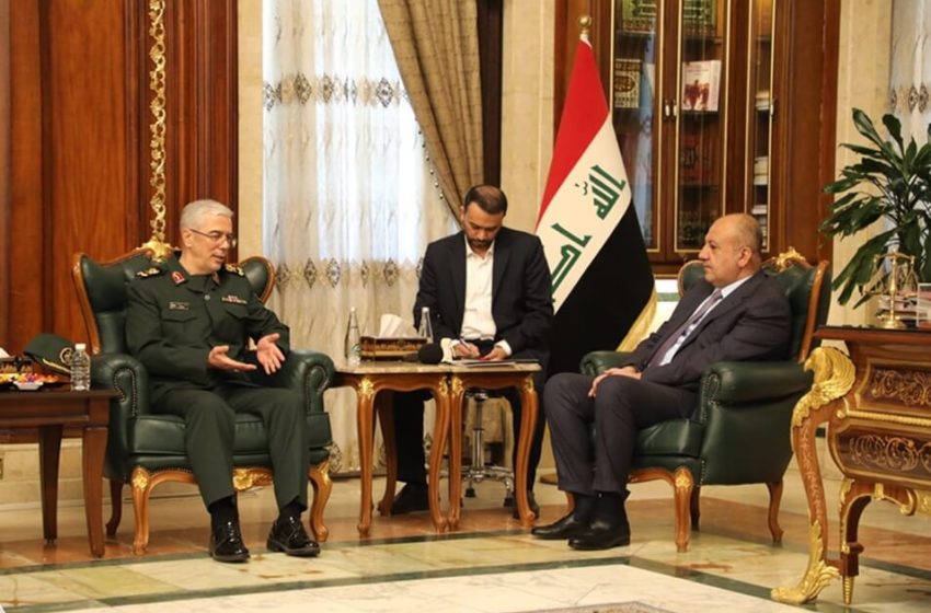  Iraq, Iran discuss developing military relations