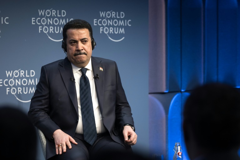  Iraqi leader demands departure of US-led coalition during Davos trip