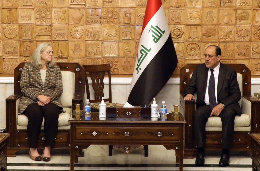  Al-Maliki meets with US Ambassador Romanowski in Baghdad