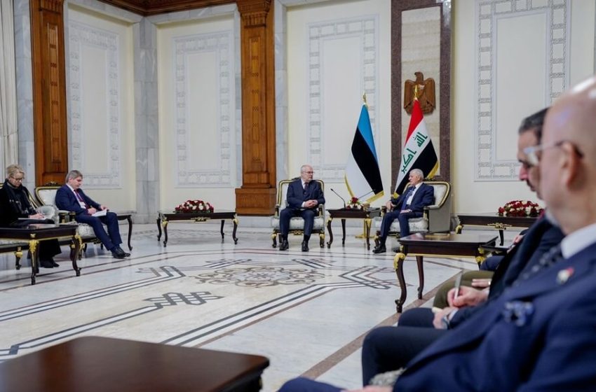  Iraq, Estonia discuss economic cooperation