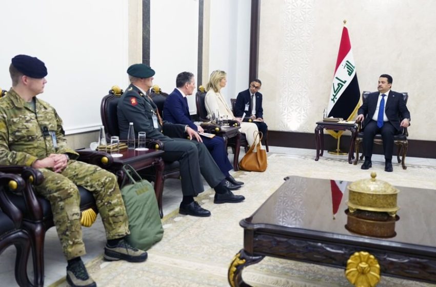  Iraqi PM, Dutch Defense Minister discuss relations with international coalition