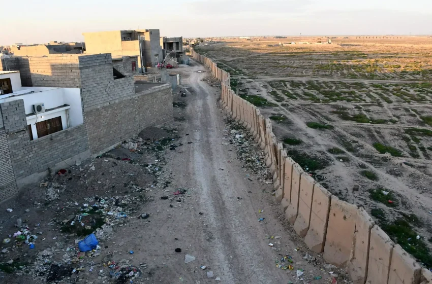  Wall shielding Samarra poses a cost for Iraqis, increasing property prices