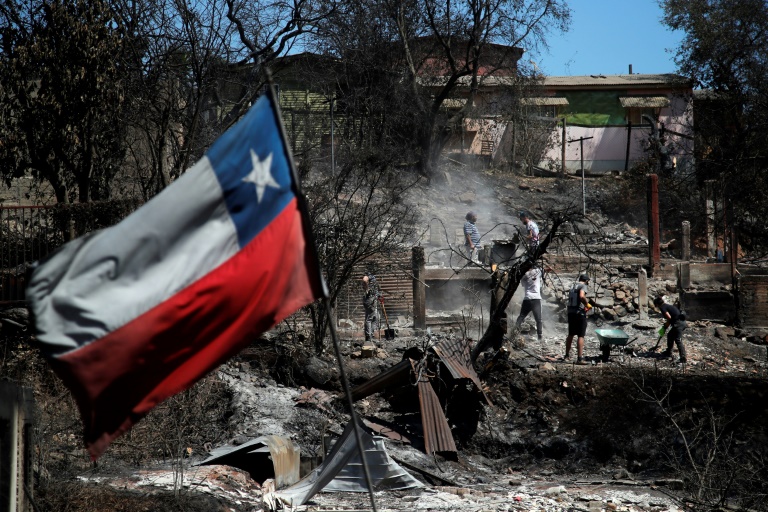  Chile wildfire death toll rises to 131