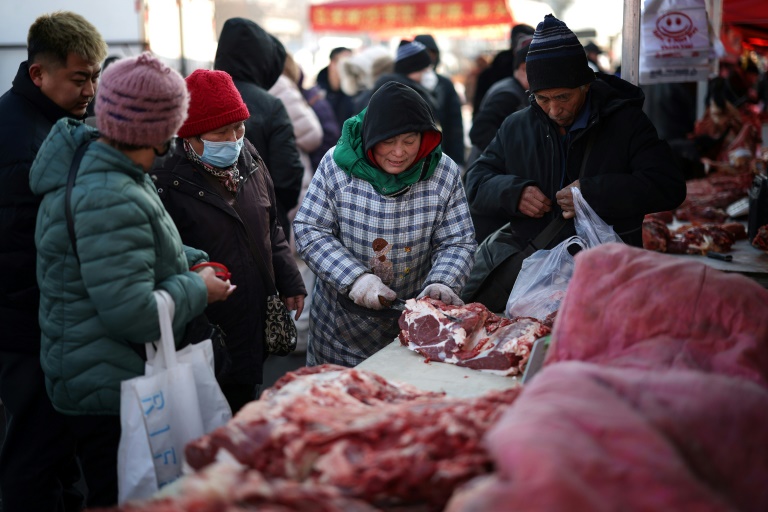  Chinese consumer prices suffer quickest drop in 14 years