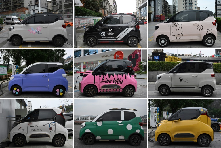  Cheap mini-EVs sparkle in China’s smaller, poorer cities