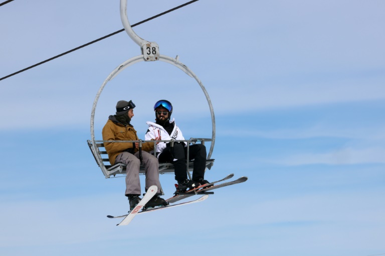  Lebanese escape Israel-Hezbollah war fears to ski slopes