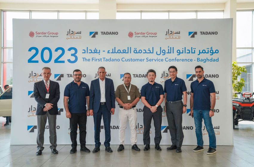  Tadano cranes returns to Iraq after signing distribution with Sardar