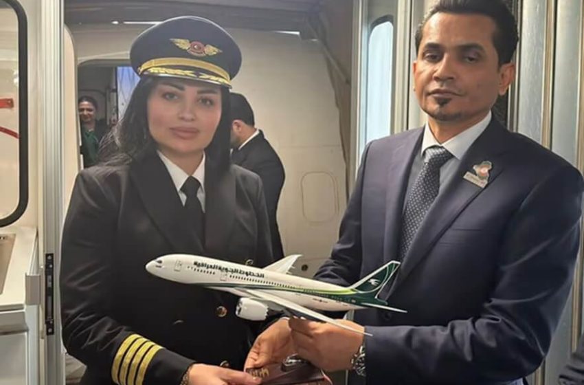  Iraq recognizes first female pilot in Iraqi Airways