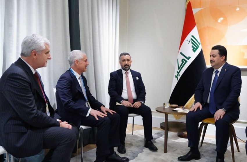 Iraqi PM meets with officials of Italy’s Leonardo in Germany