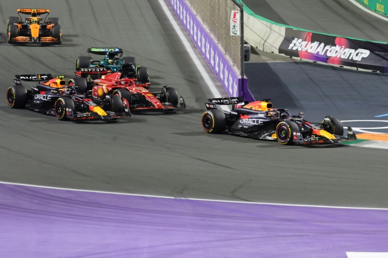  Verstappen wins Saudi Arabian Grand Prix for Red Bull 1-2
