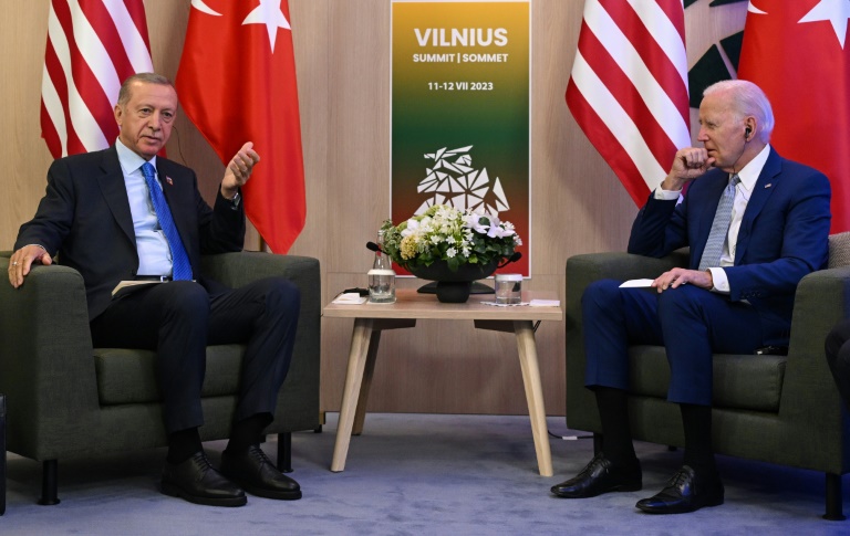  Turkey’s Erdogan braces for tete-a-tete with Biden in May