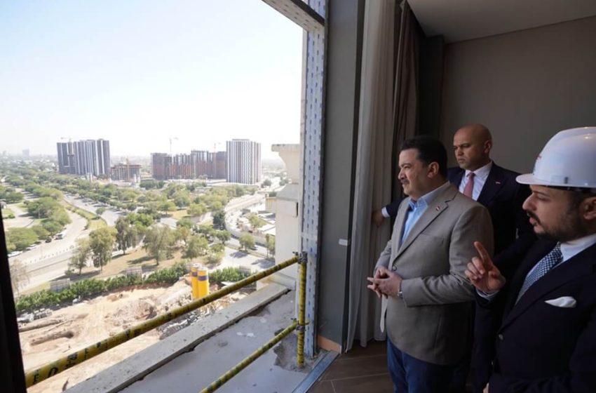  Iraqi PM checks progress at Rixos, Movenpick hotel projects in Baghdad