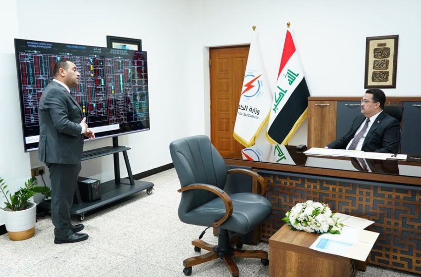  Iraqi PM checks Electricity Ministry’s preparations for next summer