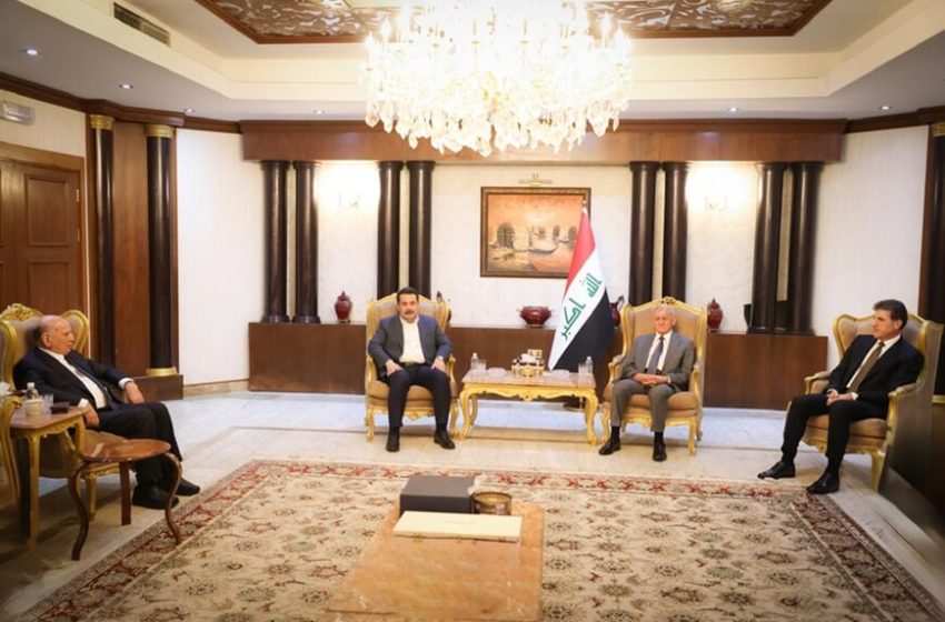  Iraqi leaders extend condolence to Iraqi Foreign Minister on loss of his wife