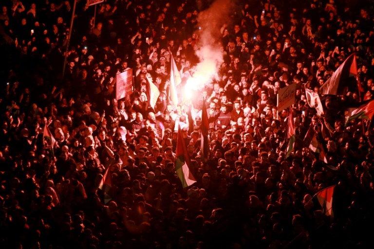  Calls for more Jordan protests against Gaza war, Israel ties