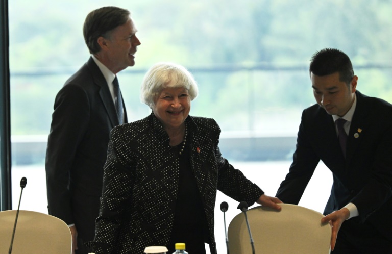  Yellen in China calls for ‘level playing field’ for US firms