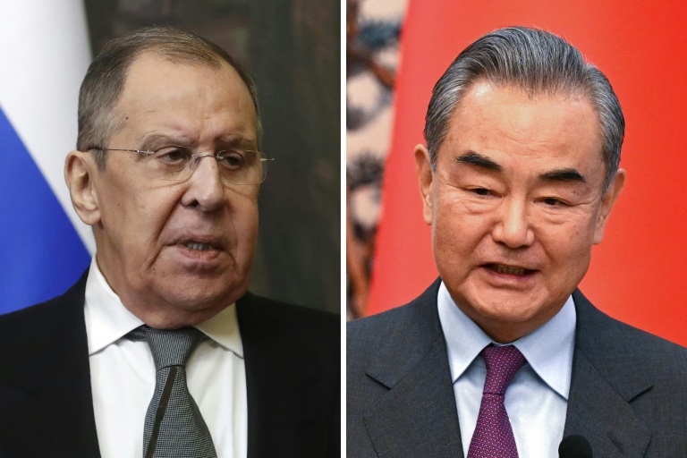  Beijing says to ‘strengthen strategic cooperation’ with Moscow as Lavrov visits