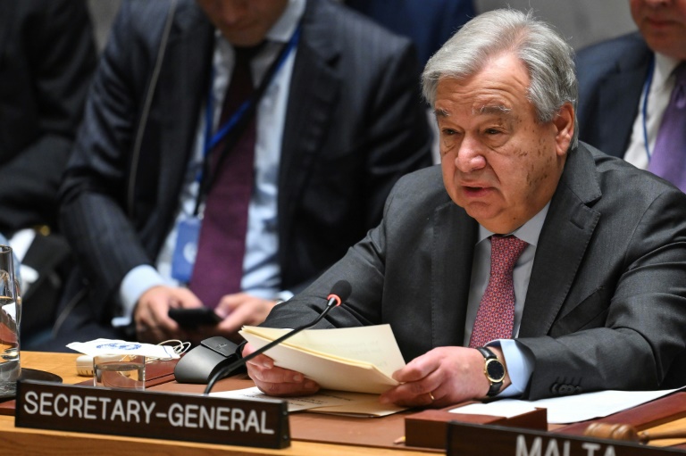  UN chief warns Mideast on brink of ‘full-scale regional conflict’