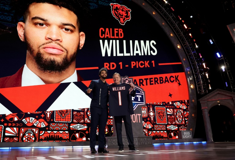  Bears draft USC quarterback Williams with No. 1 pick