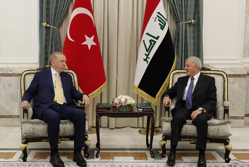  Presidents of Iraq, Turkey discuss important issues in Baghdad