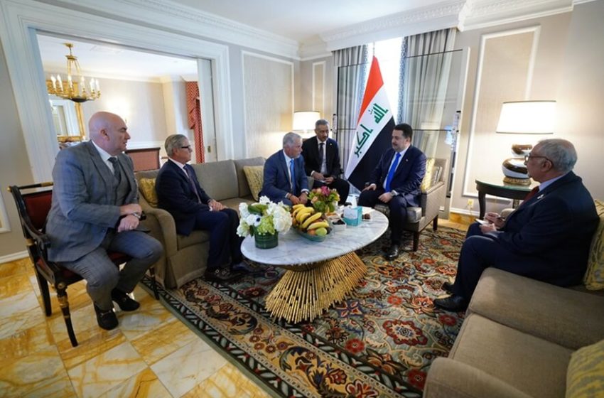  Iraqi PM discusses with Stellar Energy speeding up power plants completion