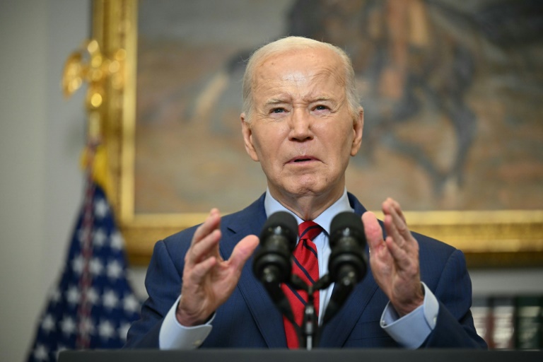  Biden says ‘order must prevail’ amid campus protests on Gaza